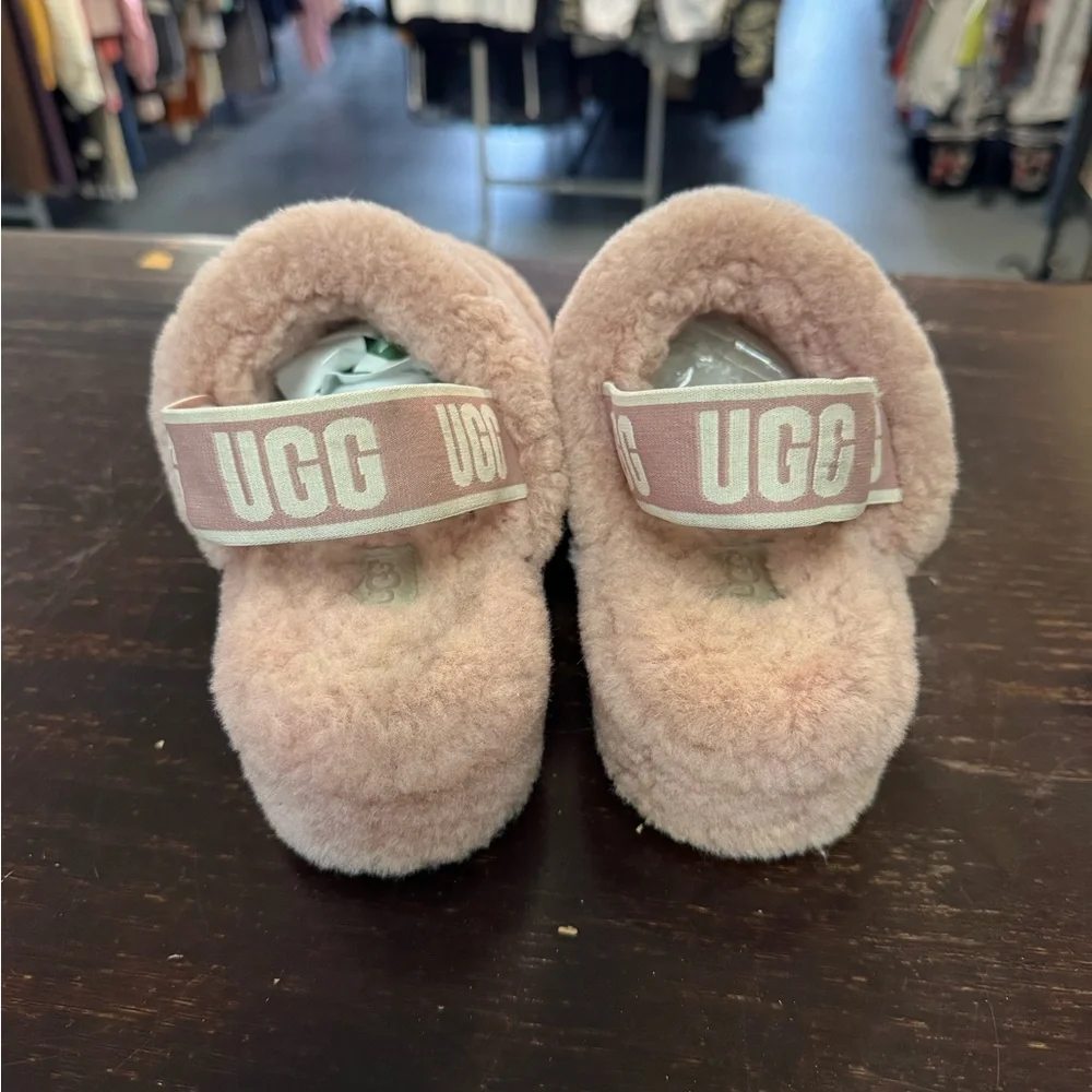 UGG Fluff YEAH Women's Cozy Pink Slippers - Picture 3 of 6